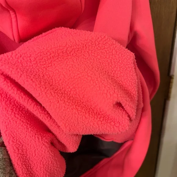 Under Armour Blaze Pink Camo Pullover Hoodie Fleece Sweatshirt Size Large - Picture 8 of 8